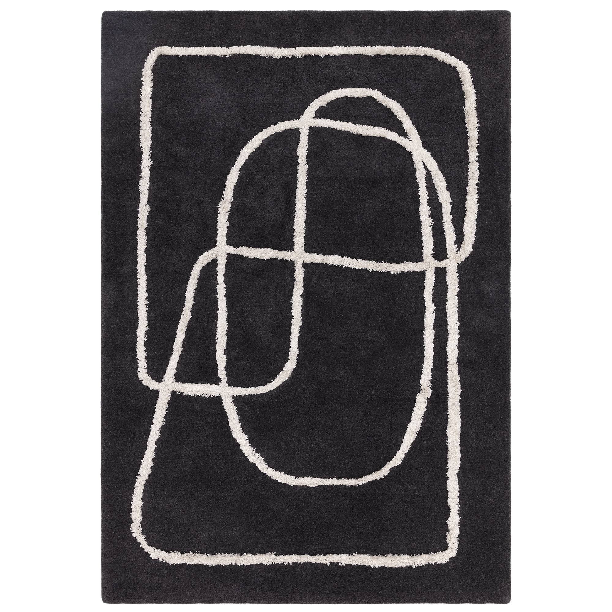 Asiatic Matrix Infinity Rug - Charcoal - 200 x 300
