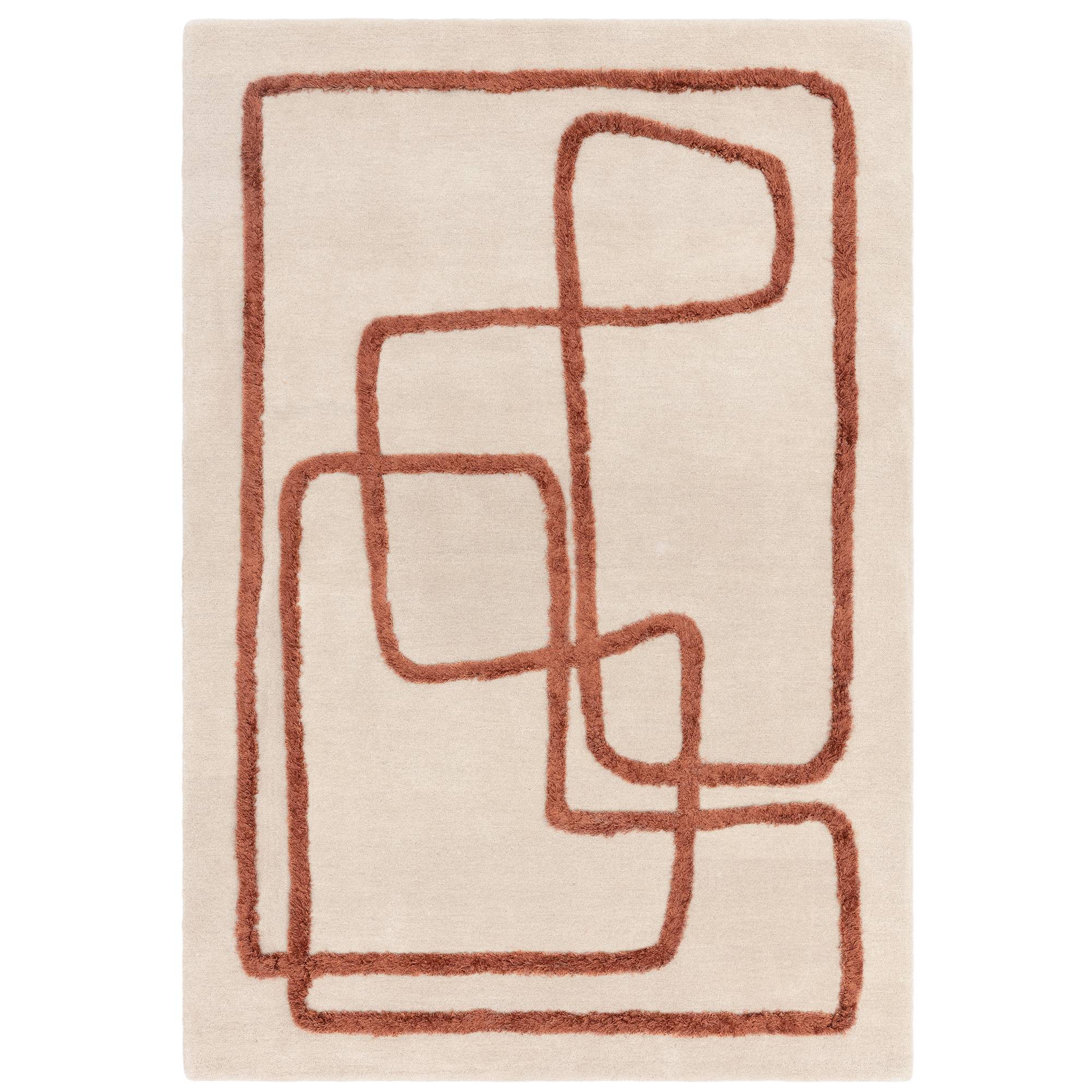 Asiatic Matrix Infinity Rug - Copper - 200 x 300