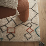 Origins Berber Knotted Chain Ivory/Multi Rug