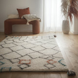 Origins Berber Knotted Chain Ivory/Multi Rug