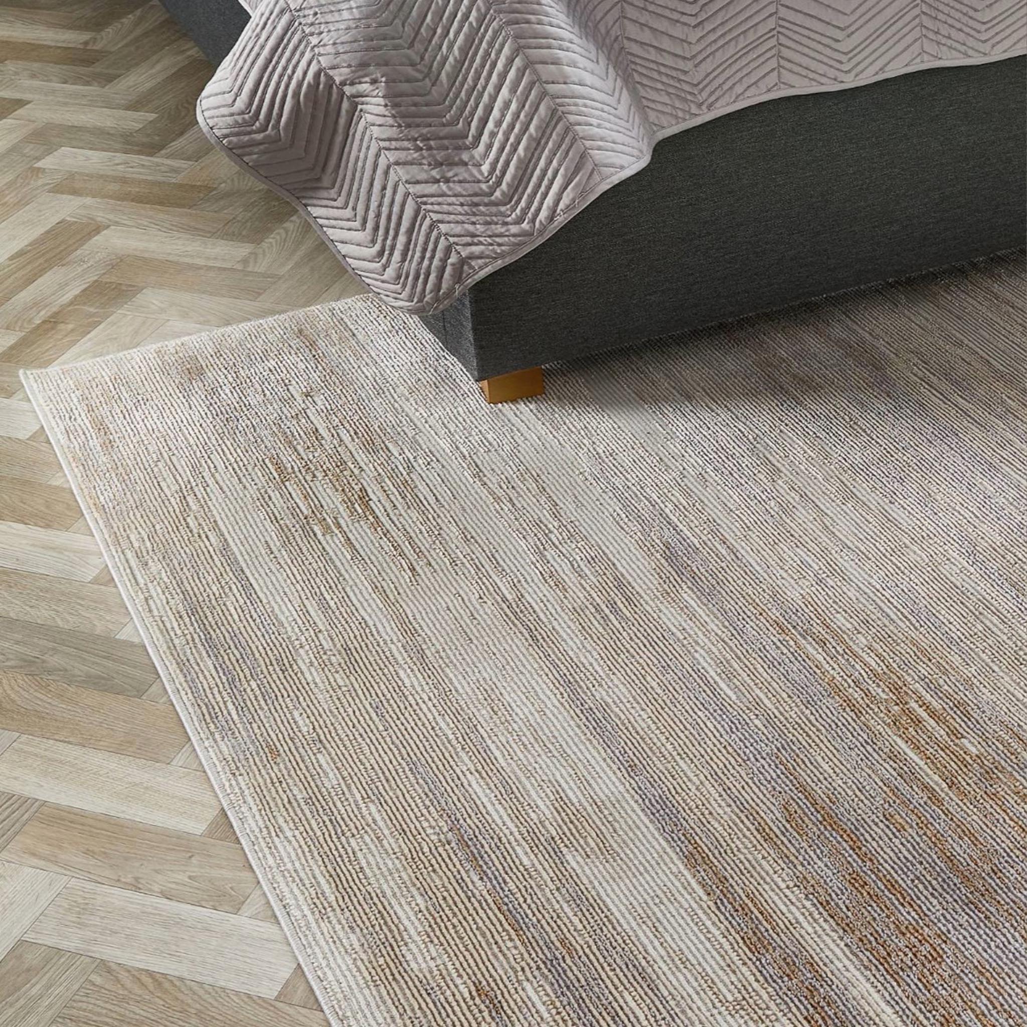 Origins Bevel Cream/Grey Rug