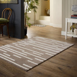 Origins Broken Stripe Beige Rug