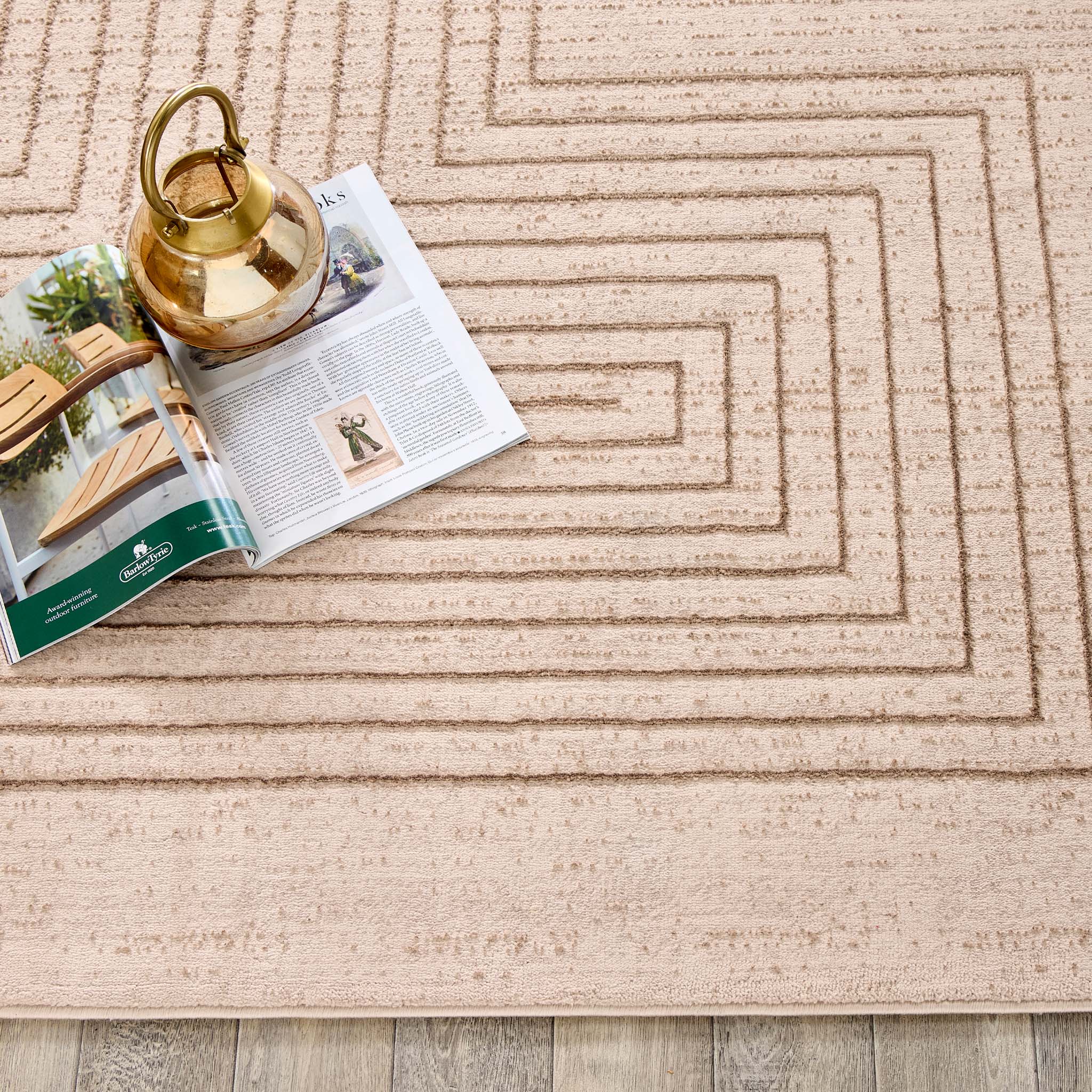 Origins Rug - Calacatta Lines Natural Rug