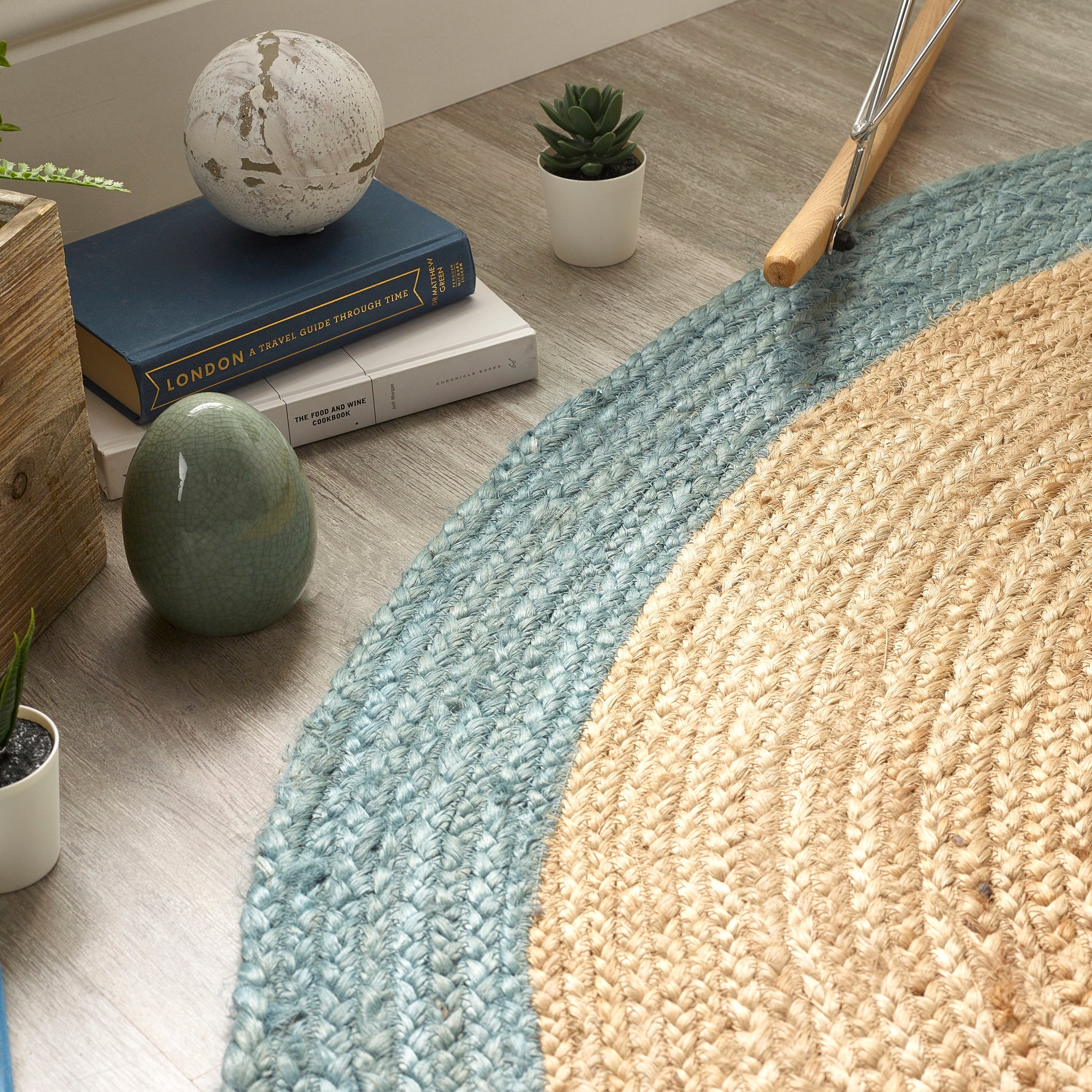 Origins Jute Border Rug