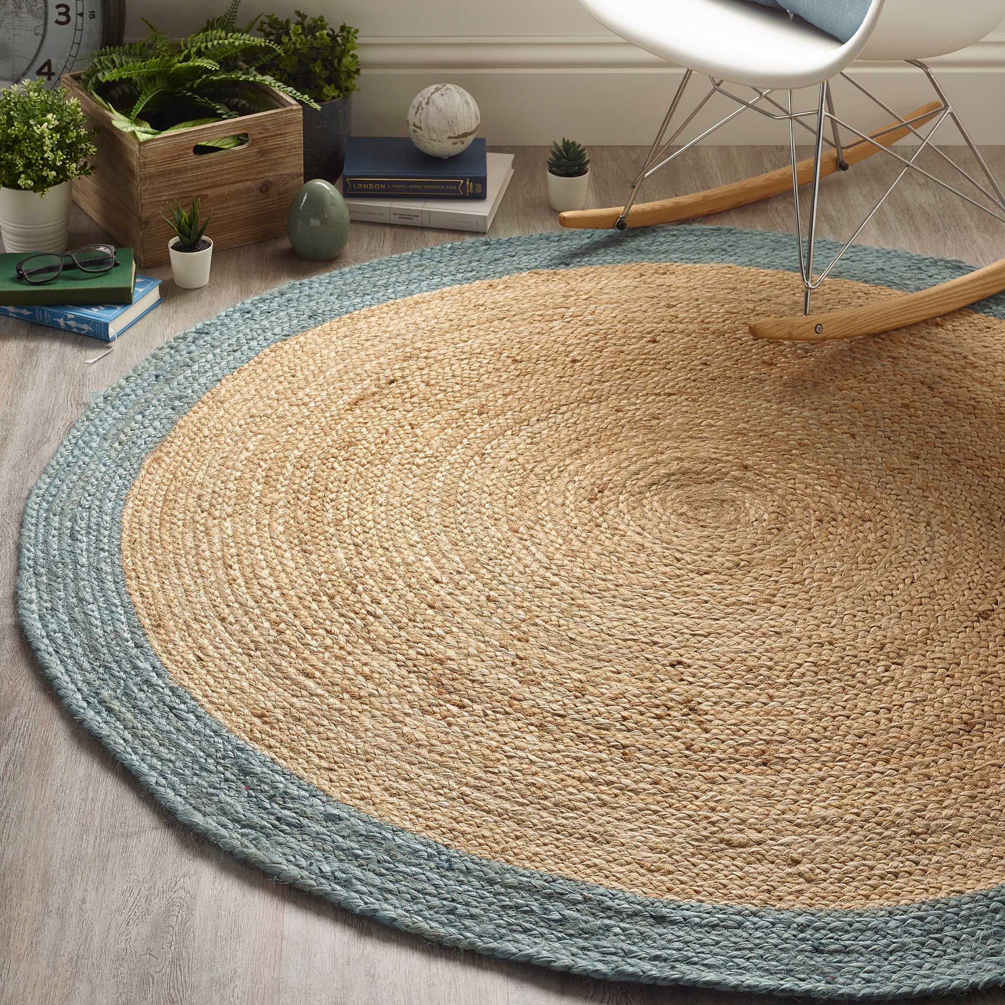Origins Jute Border Rug