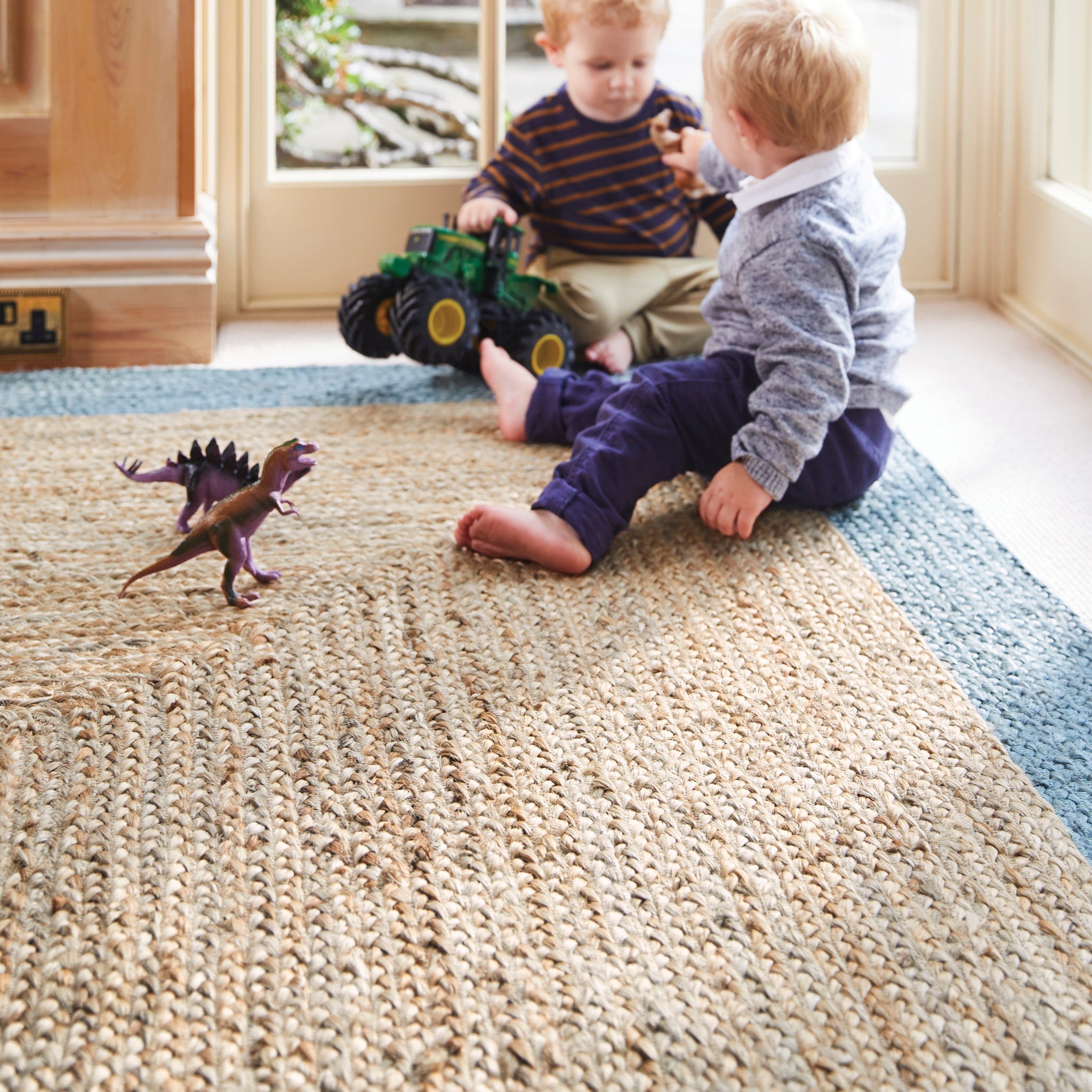 Origins Jute Border Rug