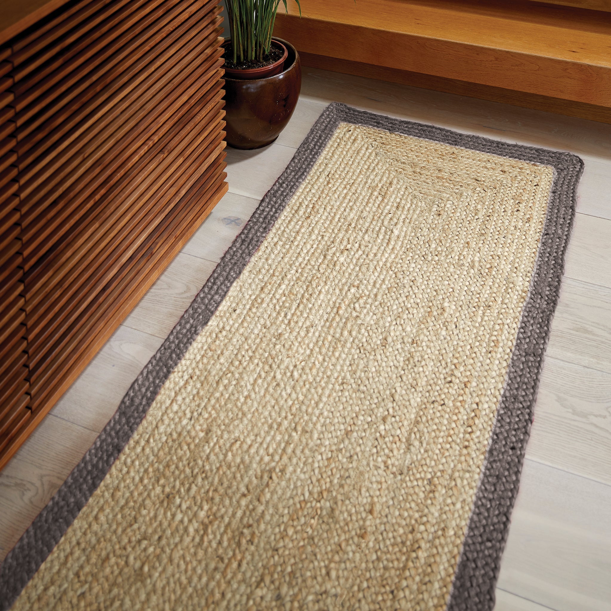 Origins Jute Border Rug