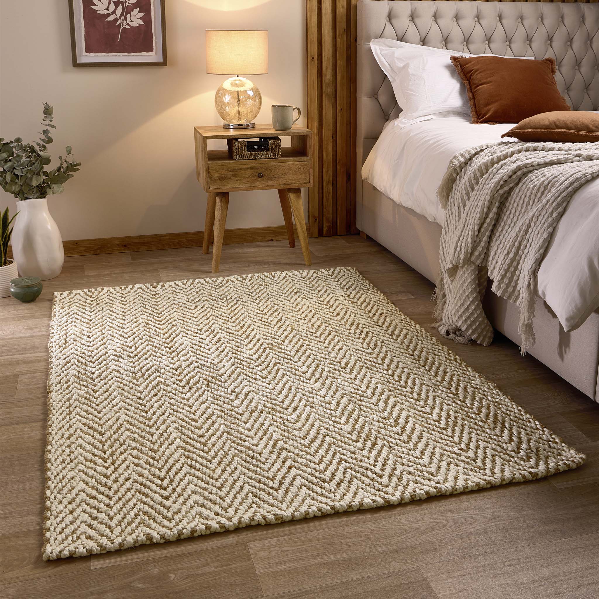 Origins Jute Herringbone Rug