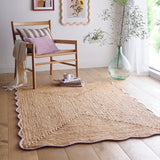 Origins Jute Scalloped Edge Rug