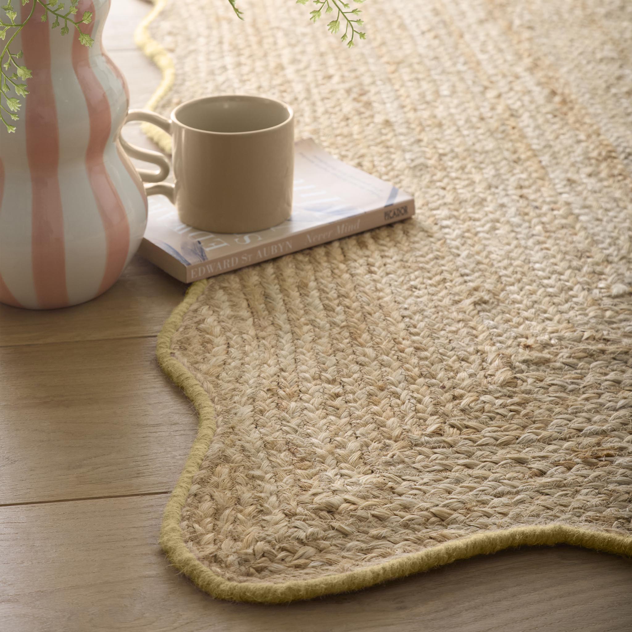 Origins Jute Scalloped Edge Rug