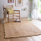 Origins Jute Scalloped Edge Rug