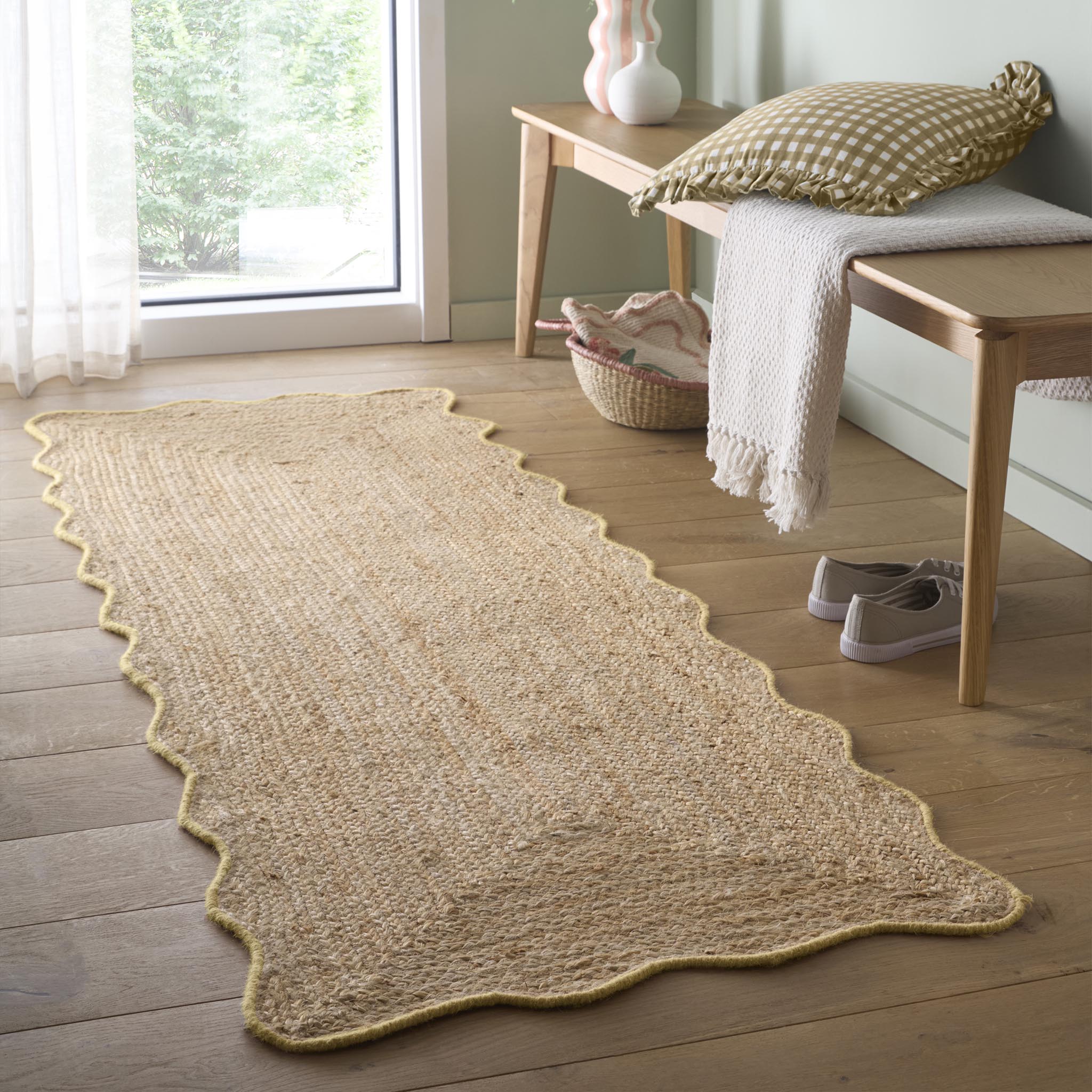 Origins Jute Scalloped Edge Rug