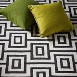 Origins Labyrinth Black/White Rug