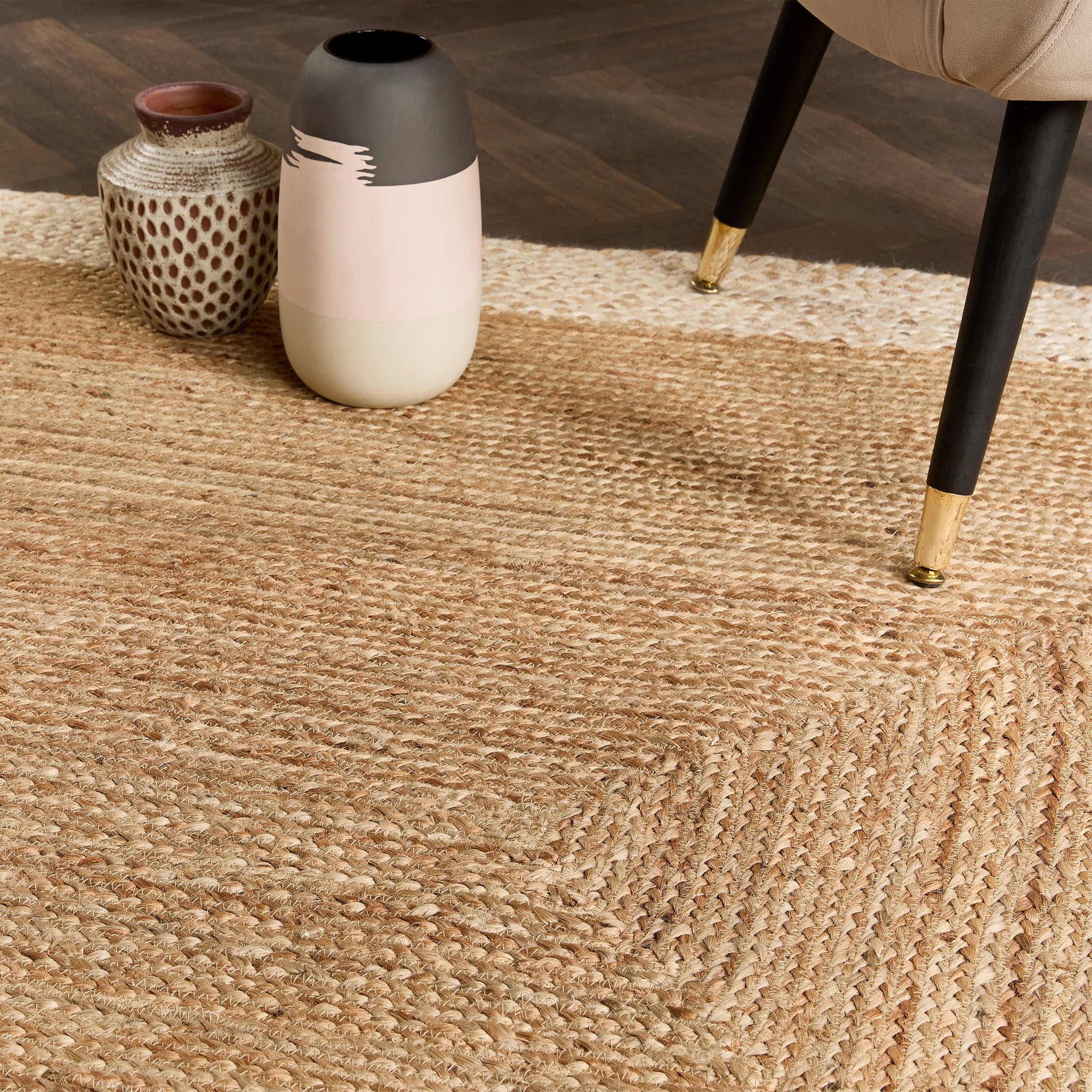 Origins Jute Border Rug