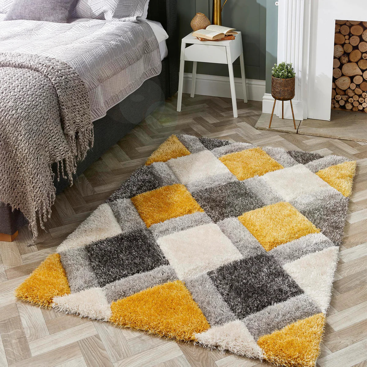 Origins 3D Geo Geometric Rug