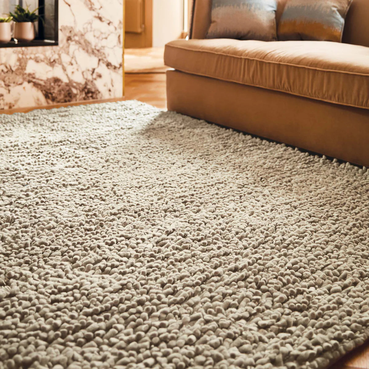 Rug Guru Maine Textured Wool Rug