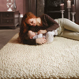 Rug Guru Union Soft Loop Pile Wool Rug