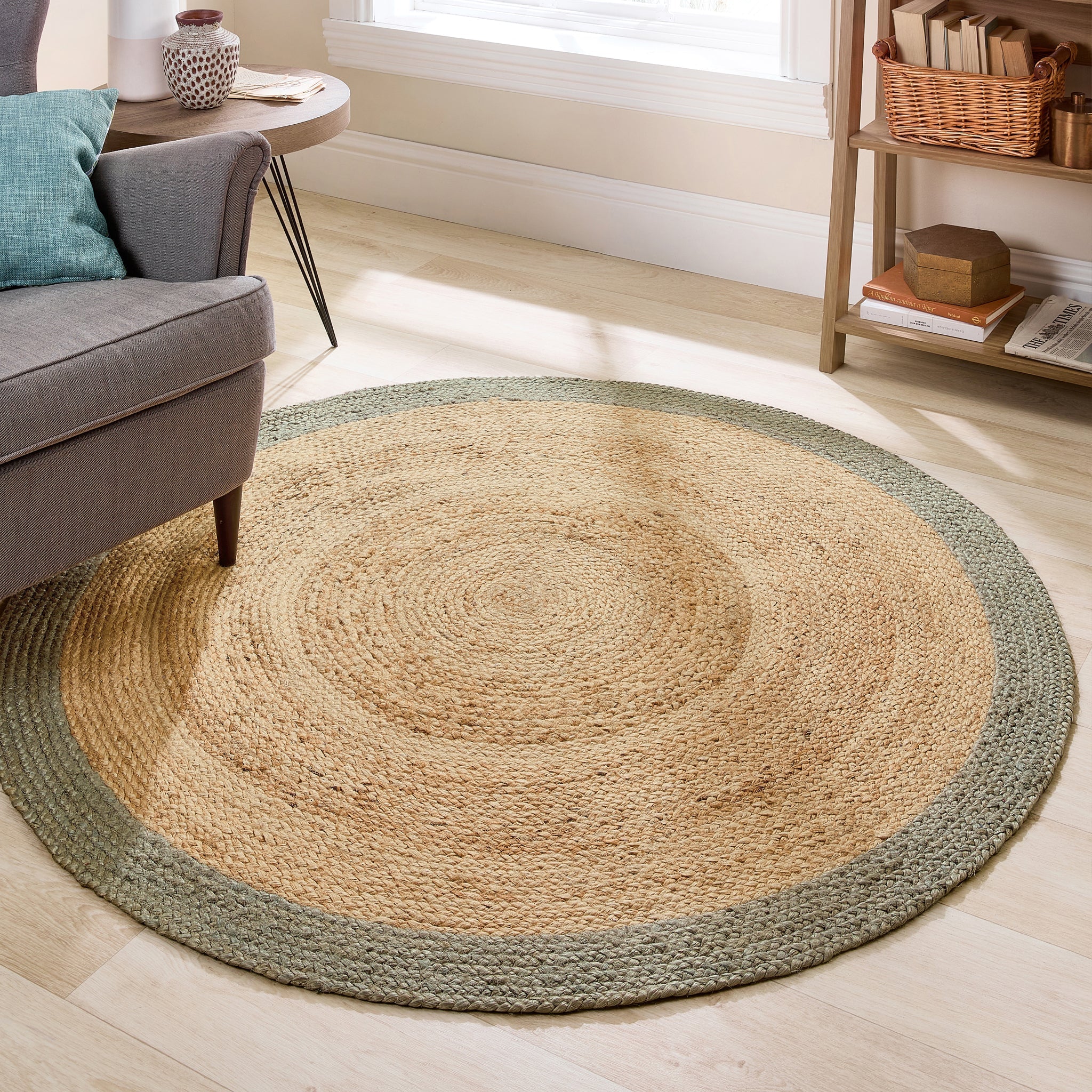 Origins Jute Border Rug