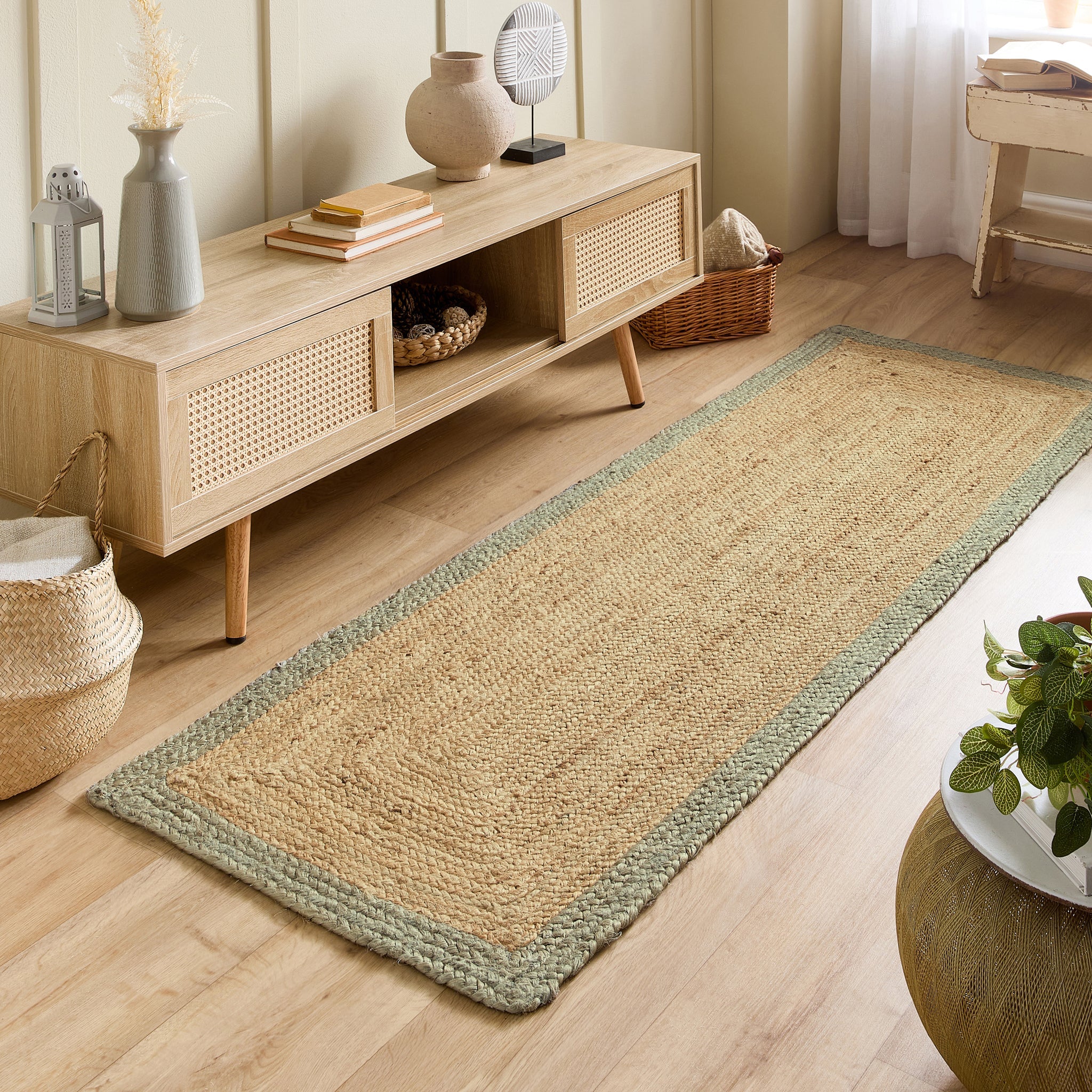 Origins Jute Border Rug