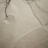 Origins Sculptured Boulder Cream Rug