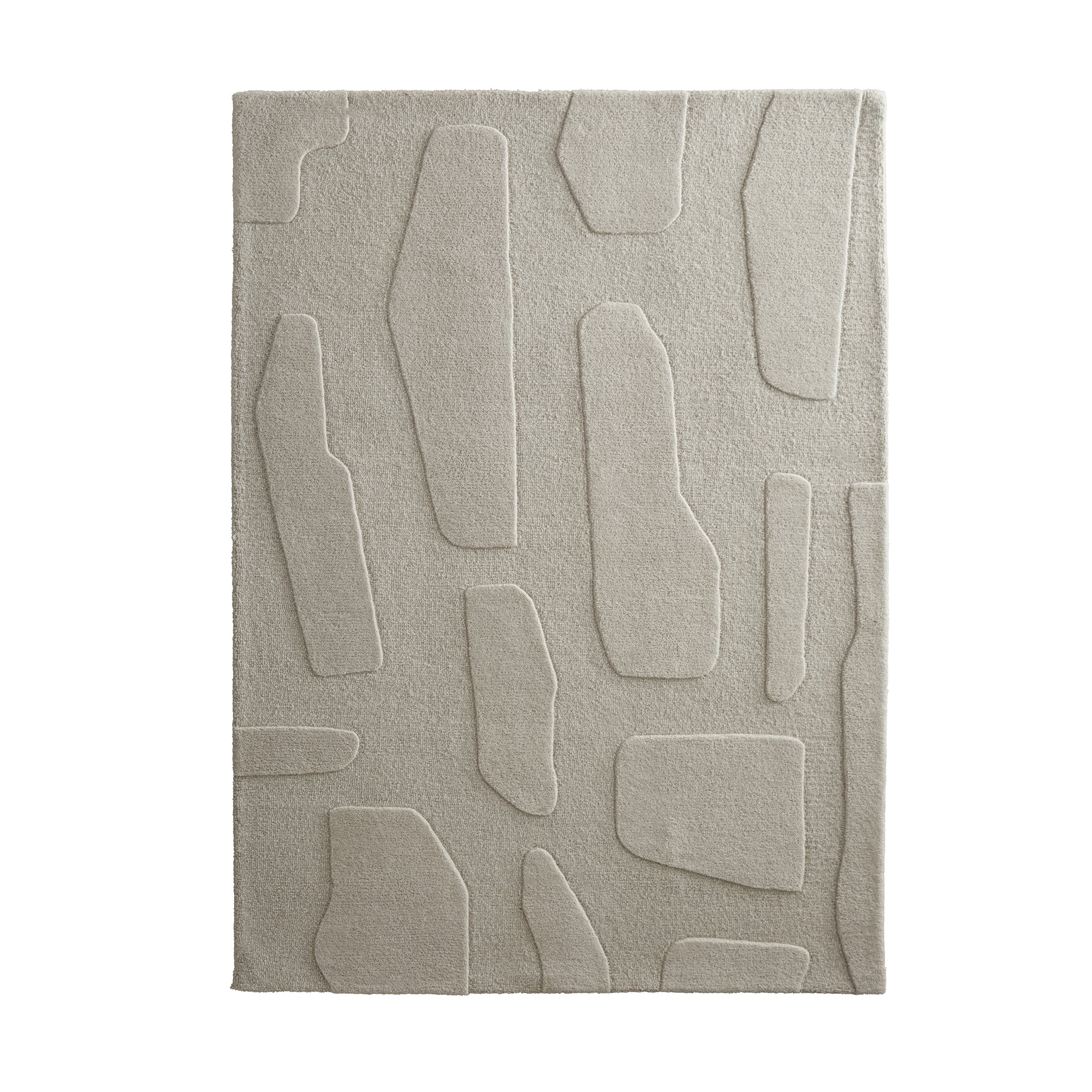 Origins Sculptured Stone Oatmeal Rug