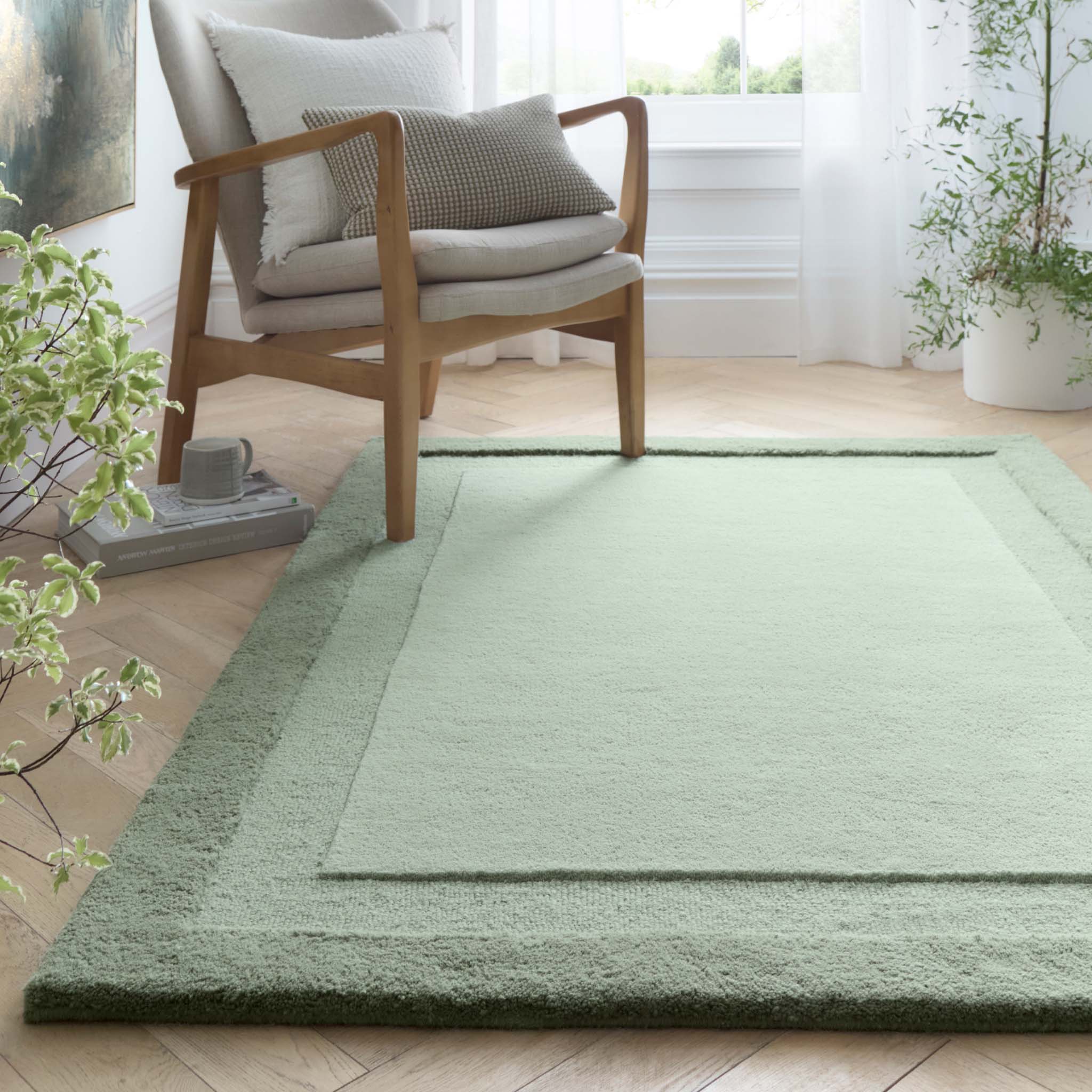 Origins Stacked Border Rug