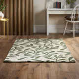 Origins Trailing Leaf Cream/Green Rug