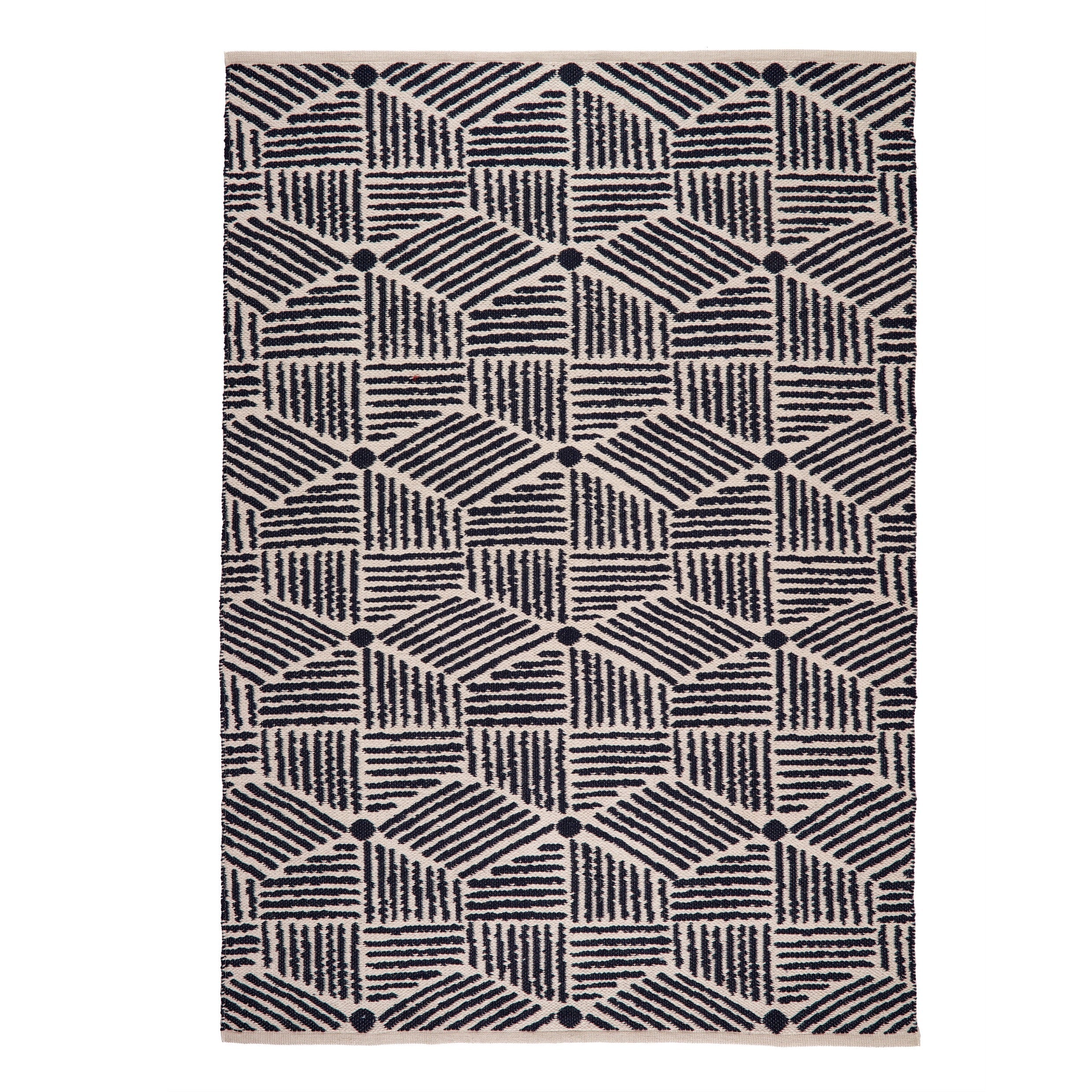 Origins Etch Natural/Navy Rug