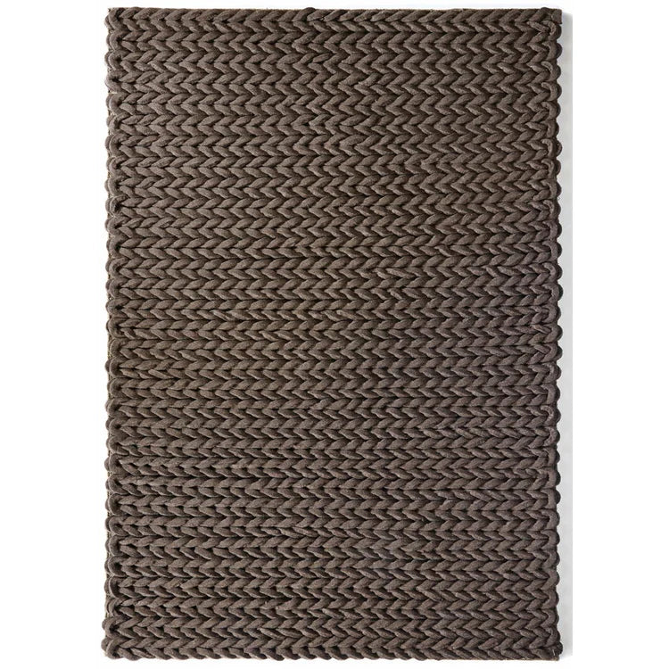 Rug Guru Urbane Textured Wool Rug