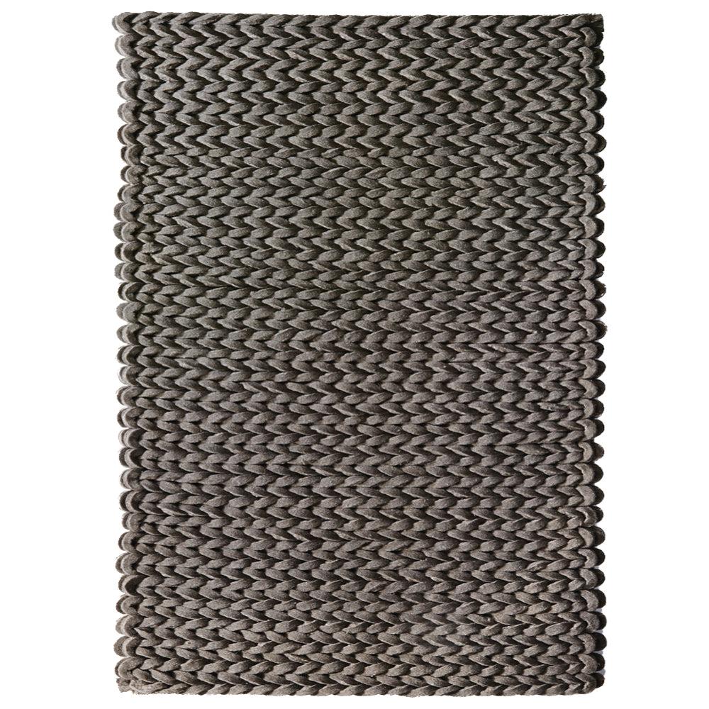 Rug Guru Urbane Textured Wool Rug