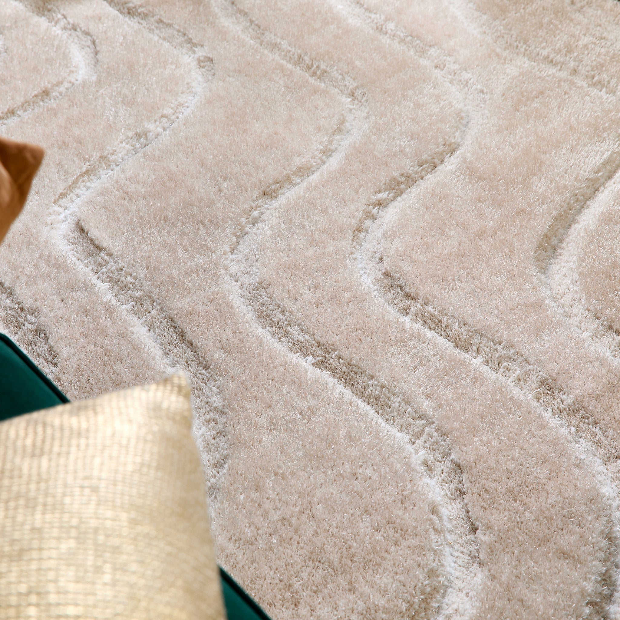 Origins Soft Carved Wave Rug