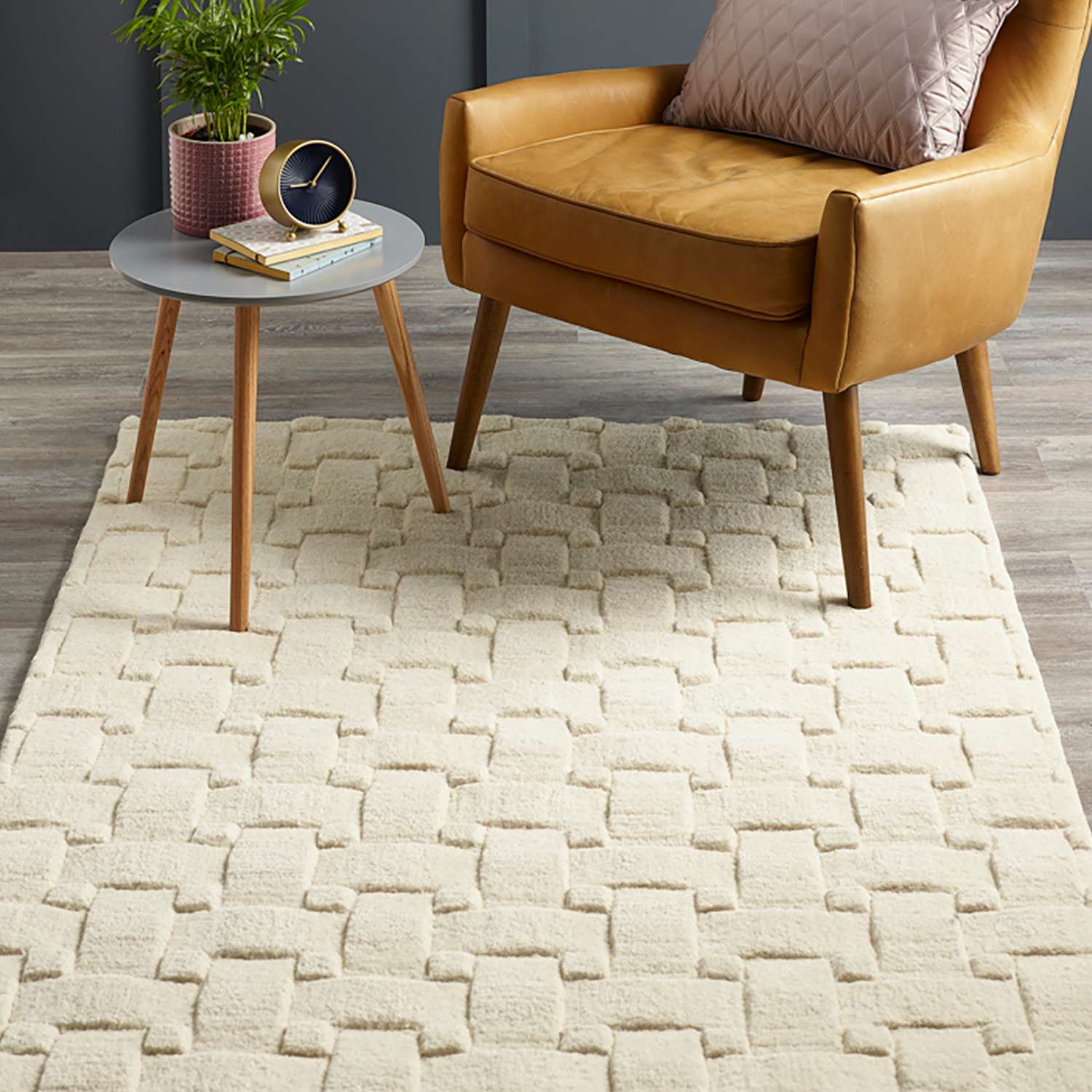 Origins Basketweave 3D Rug