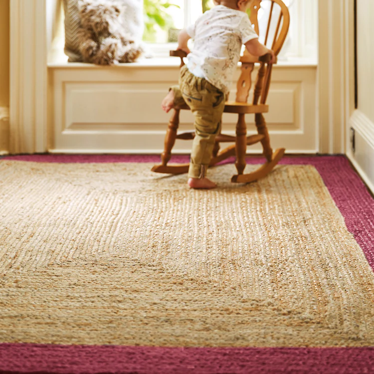 Origins Jute Border Rug