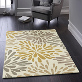 Origins Flowerburst Grey Rug