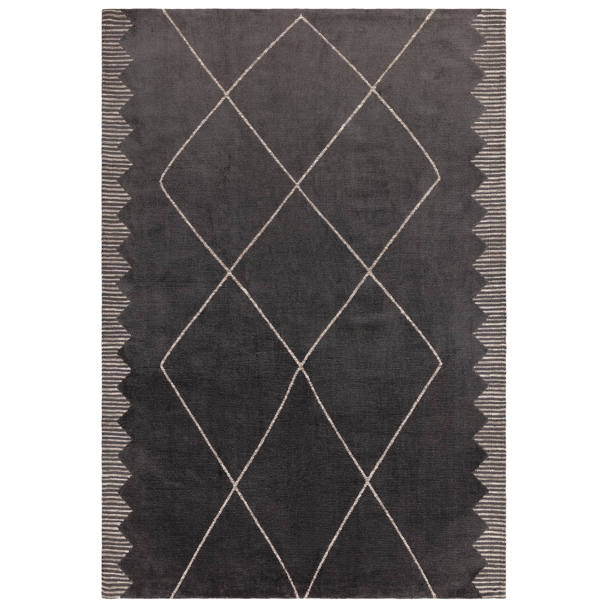 Asiatic Mason Diamond Rug - Black - 200 x 290