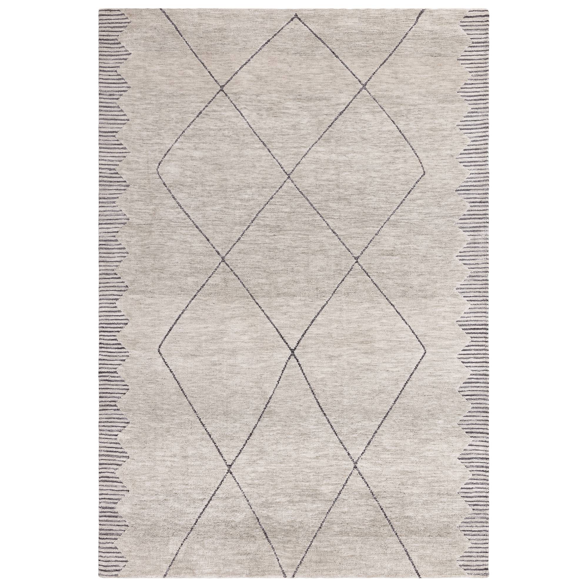 Asiatic Mason Diamond Rug - Grey - 200 x 290