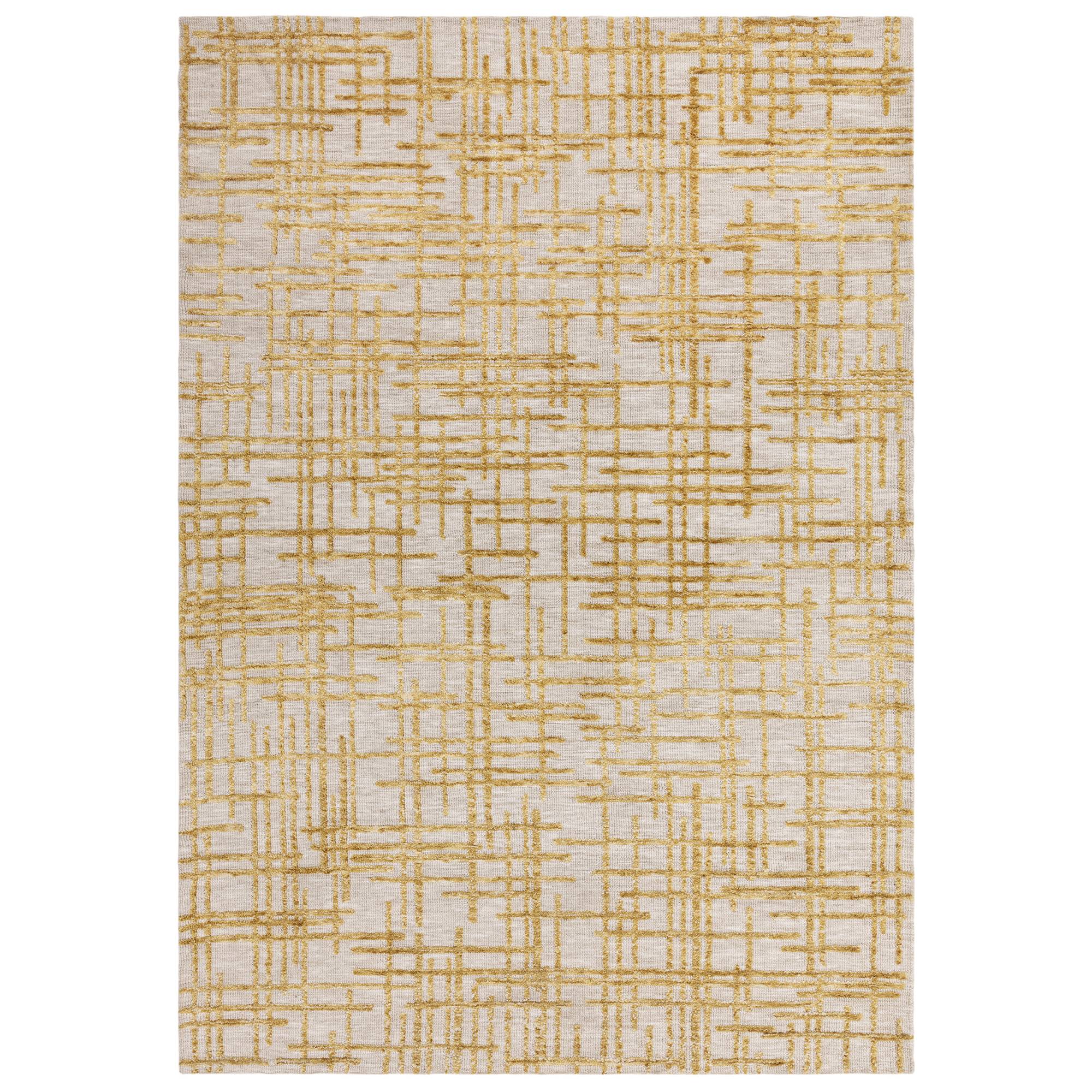 Asiatic Mason Draft Rug - Yellow/Gold - 200 x 290