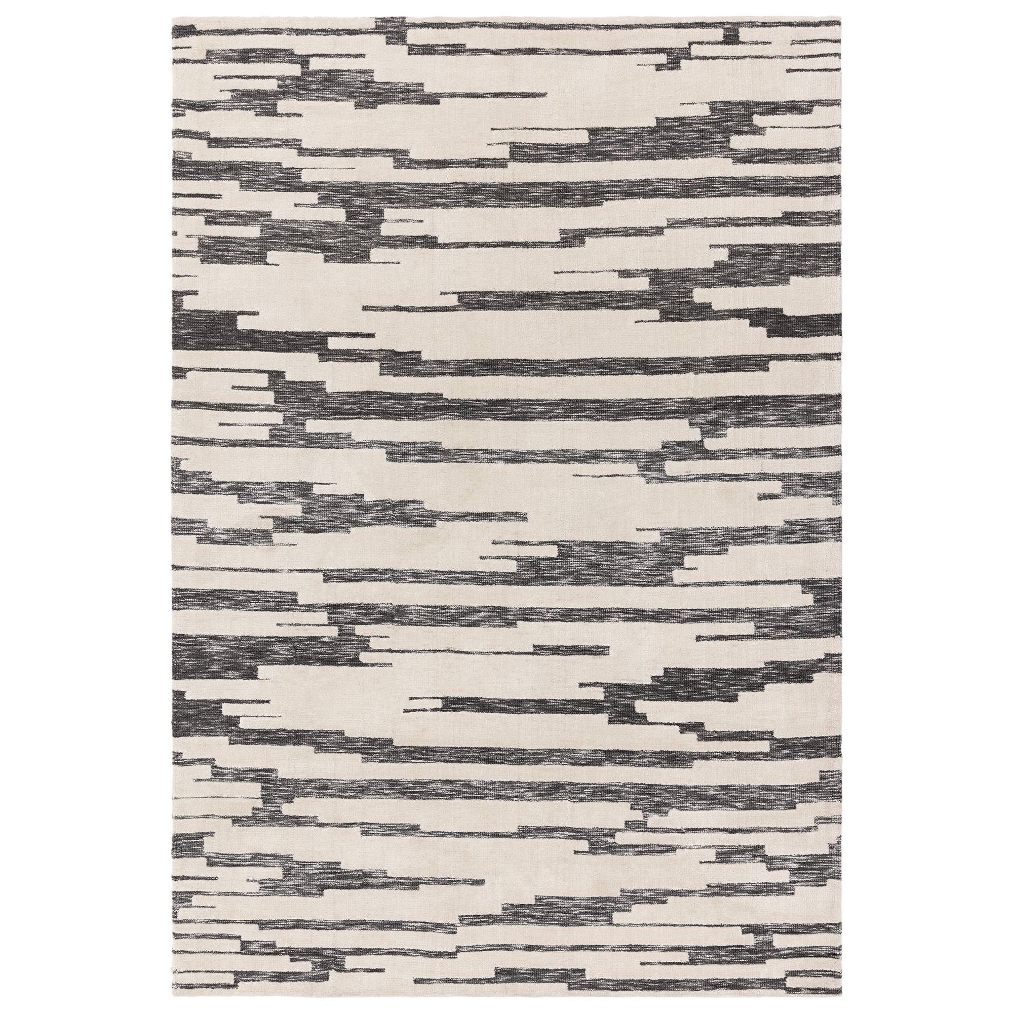 Asiatic Mason Ikat Rug - Monochrome - 200 x 290