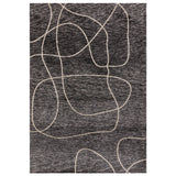 Asiatic Mason Linear Rug - Black - 200 x 290