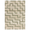 Asiatic Mason Maze Rug - Green - 200 x 290