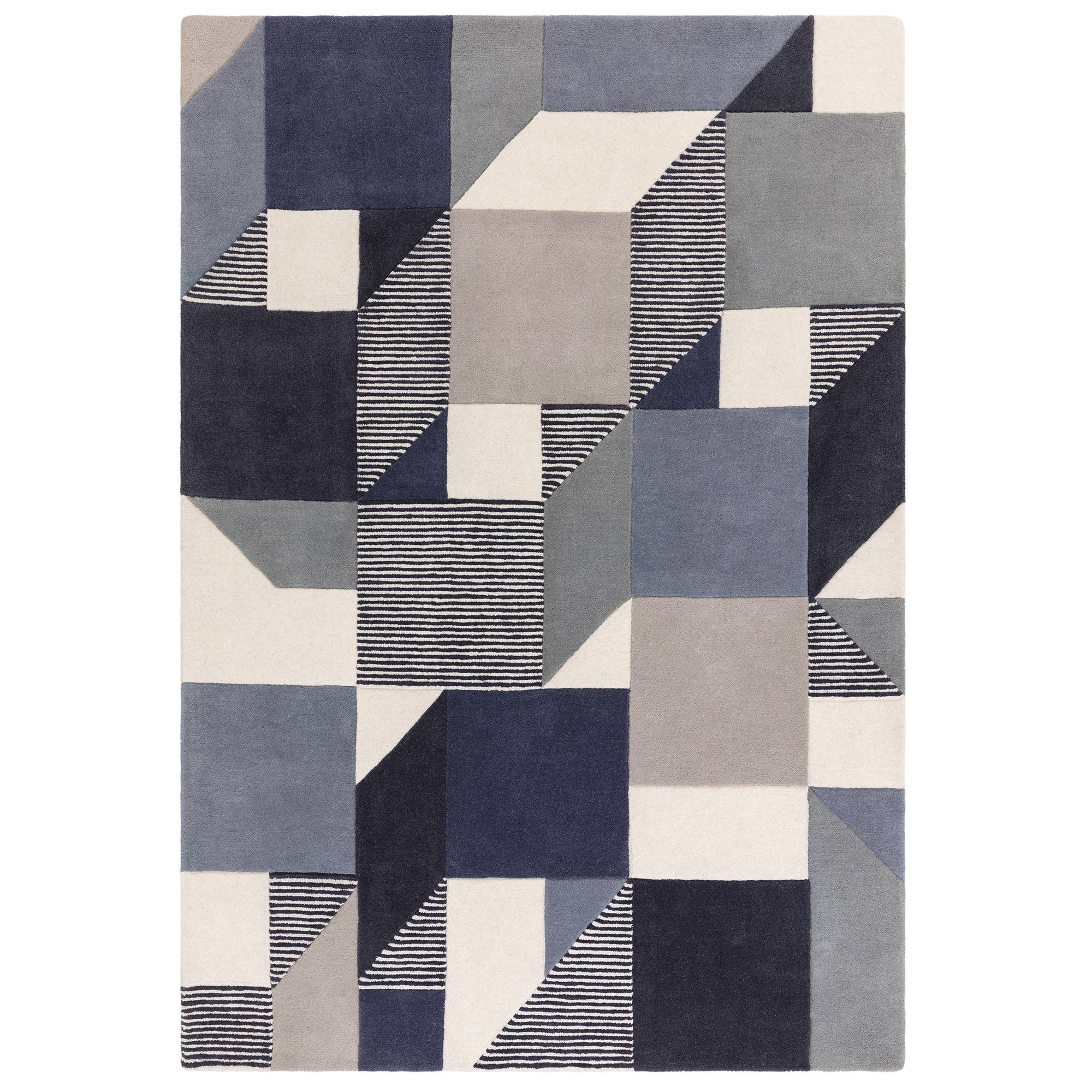 Asiatic Matrix Memphis Rug - Blue - 120 x 170
