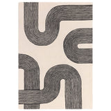 Asiatic Matrix Arches Rug - Black - 200 x 300