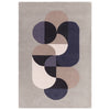 Asiatic Matrix Statement Rug - Grey - 200 x 300