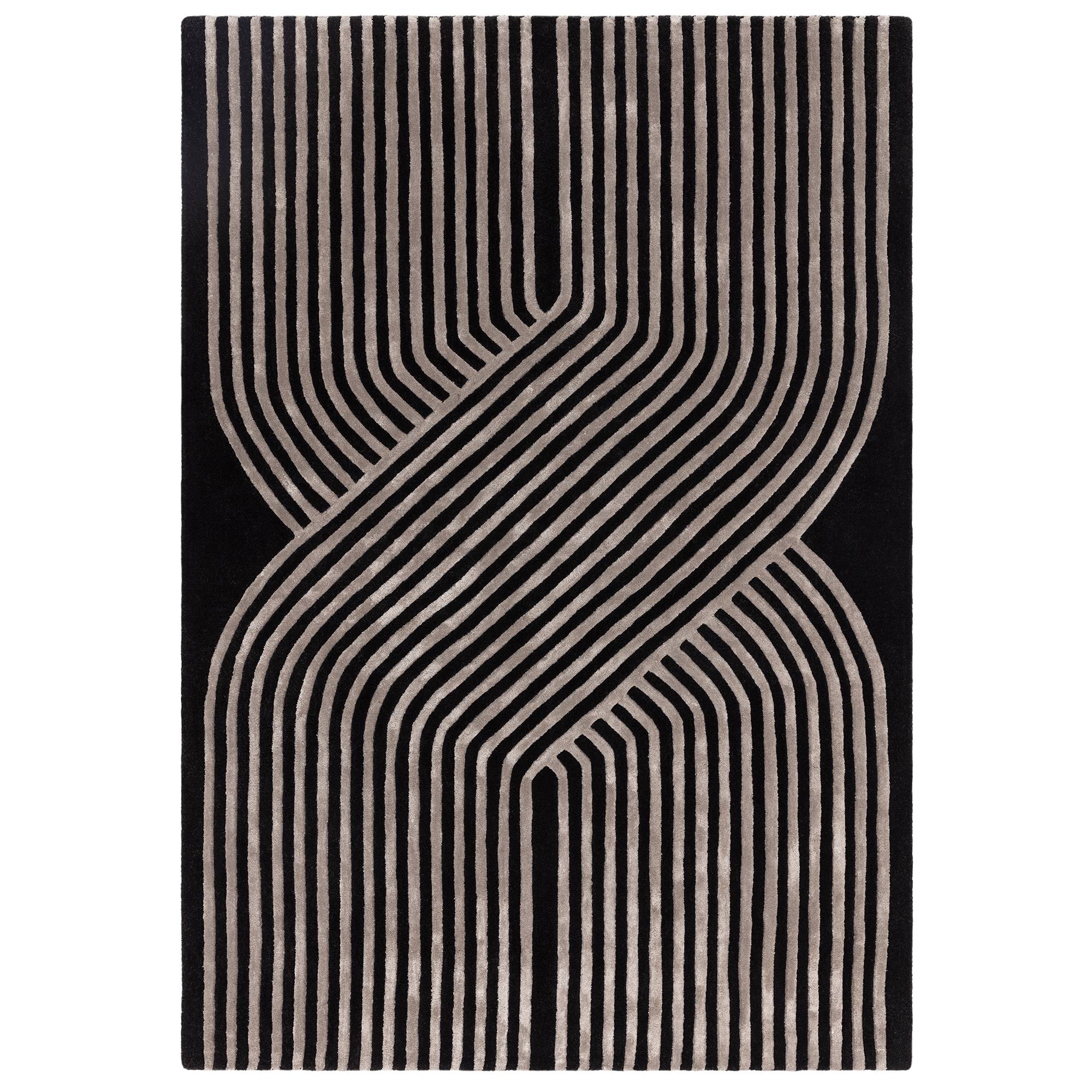 Asiatic Matrix Solsitice Rug - Gunmetal - 200 x 300