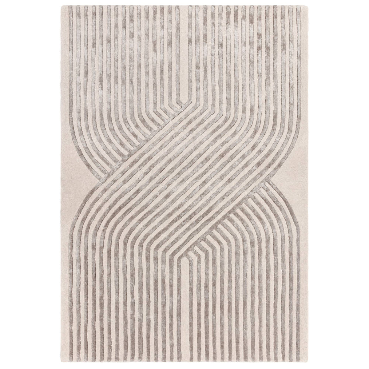 Asiatic Matrix Solsitice Rug - Ivory - 200 x 300