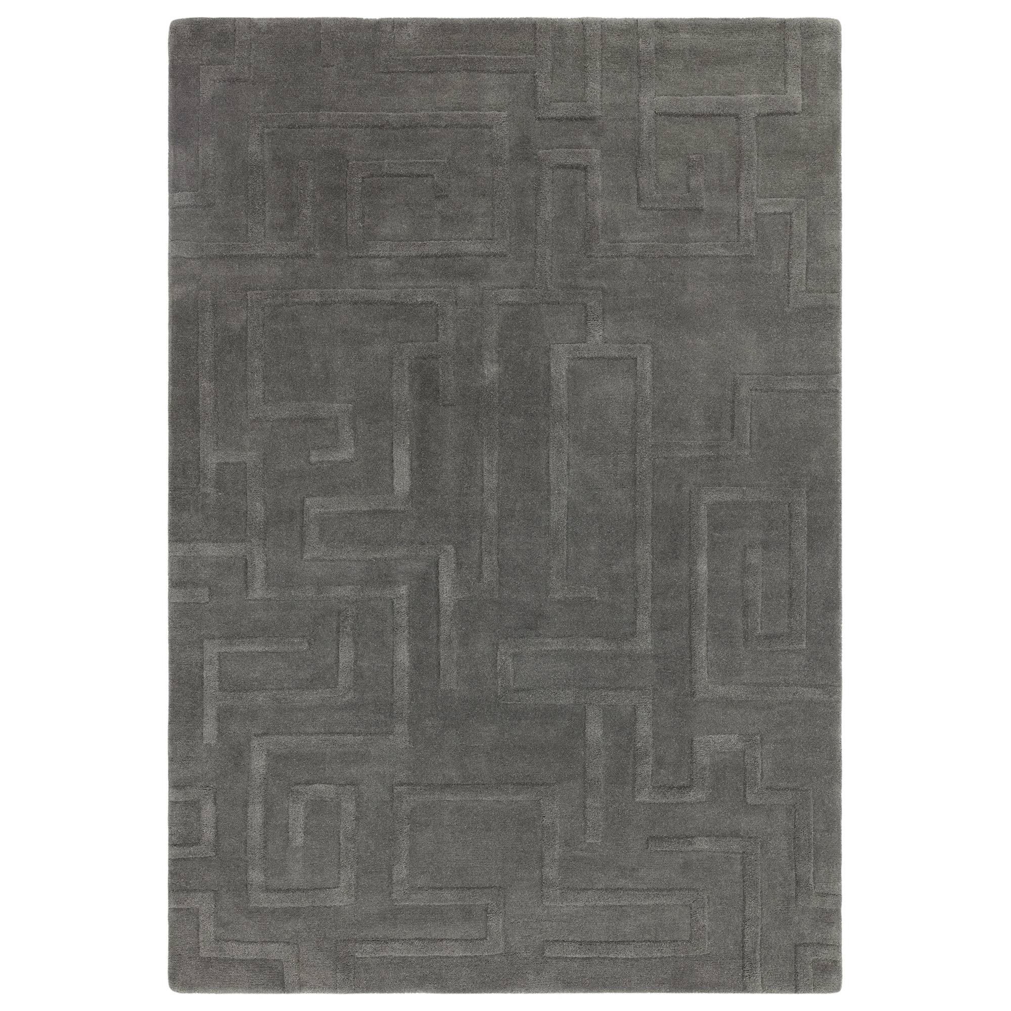 Asiatic Maze Rug - Charcoal - 200 x 290