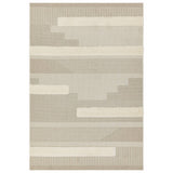 Asiatic Monty Geometric Rug - Natural/Cream - 200 x 290
