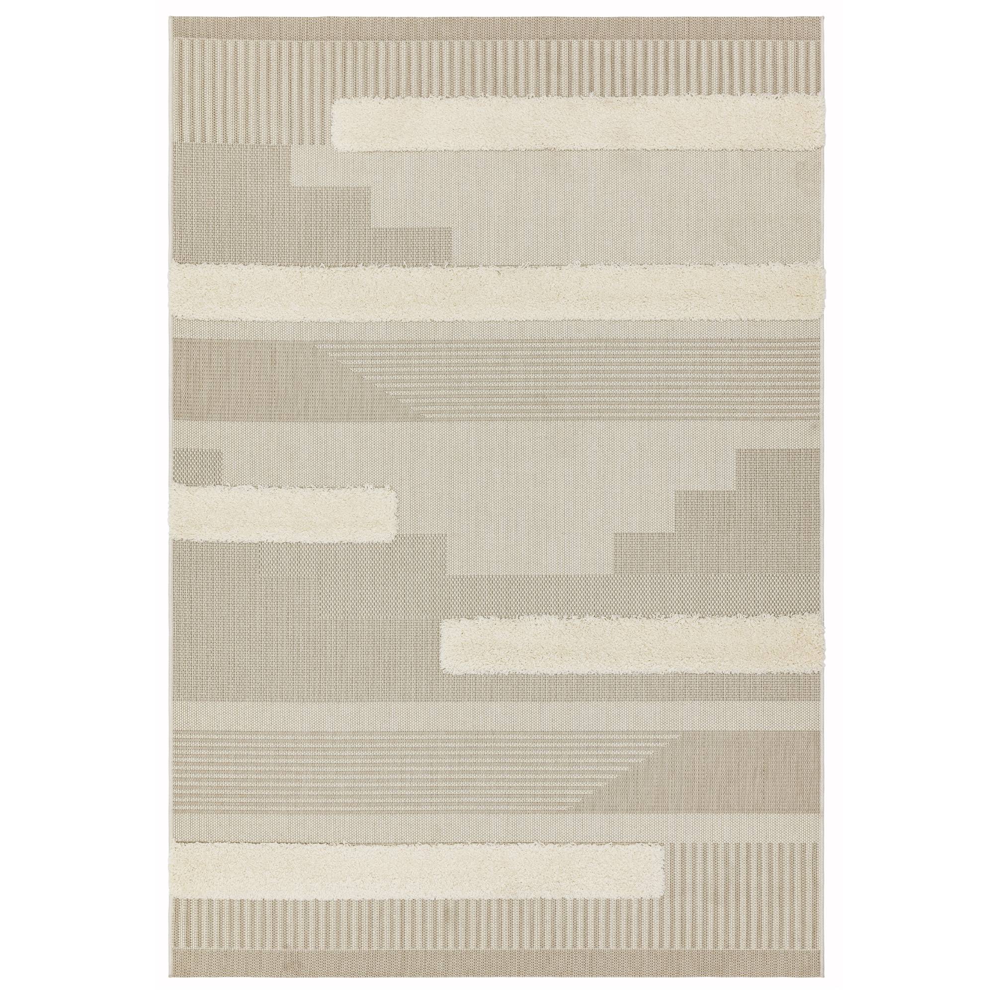 Asiatic Monty Geometric Rug - Natural/Cream - 200 x 290