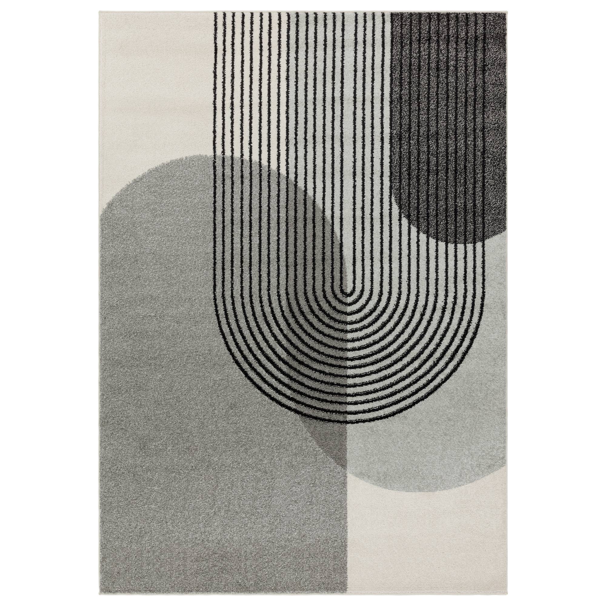 Asiatic Muse Retro Rug - Grey - 200 x 290
