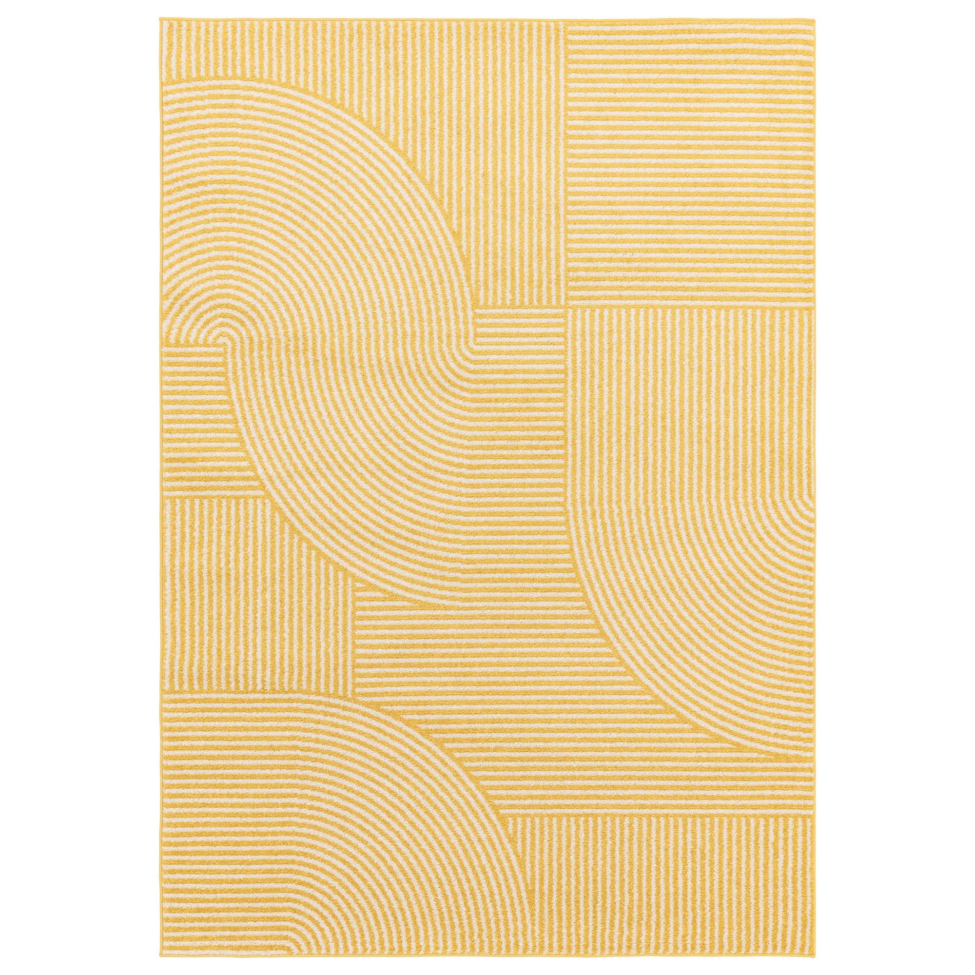 Asiatic Muse Geometric Rug - Yellow - 200 x 290